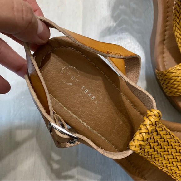 Cato Chunky Block Platform Sandals Heels Sz 9M - Picture 5 of 11